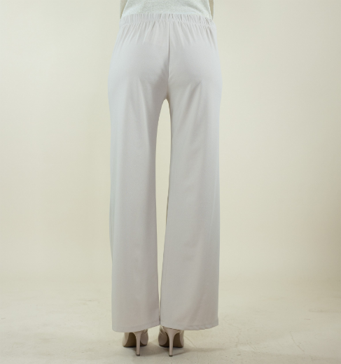 Immagine di PANTALONE PALAZZO IN SCUBA CON ELASTICO