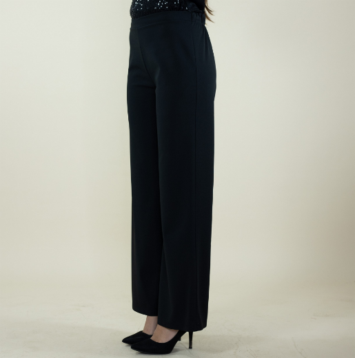 Immagine di PANTALONE PALAZZO IN SCUBA CON ELASTICO