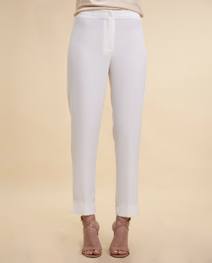 Immagine di Pantalone in cady slim con lampo davanti 