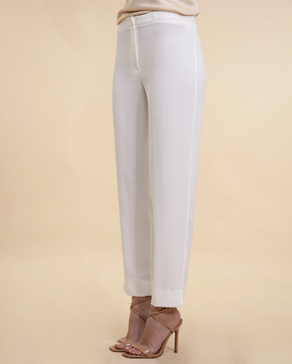 Immagine di Pantalone in cady slim con lampo davanti 