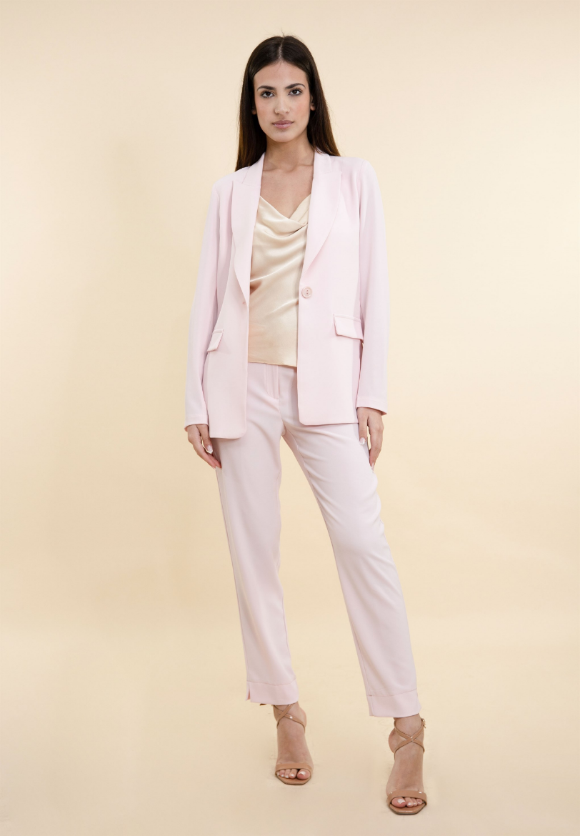 Immagine di Pantalone in cady slim con lampo davanti 