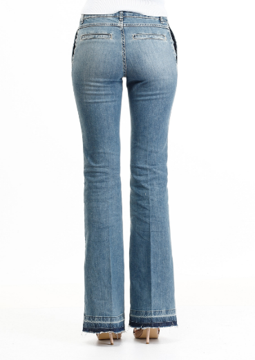 Immagine di Jeans palazzo con tasche