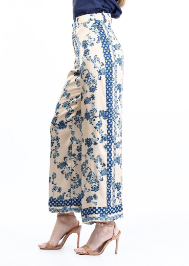 Immagine di Pantalone fantasia natura patchwork