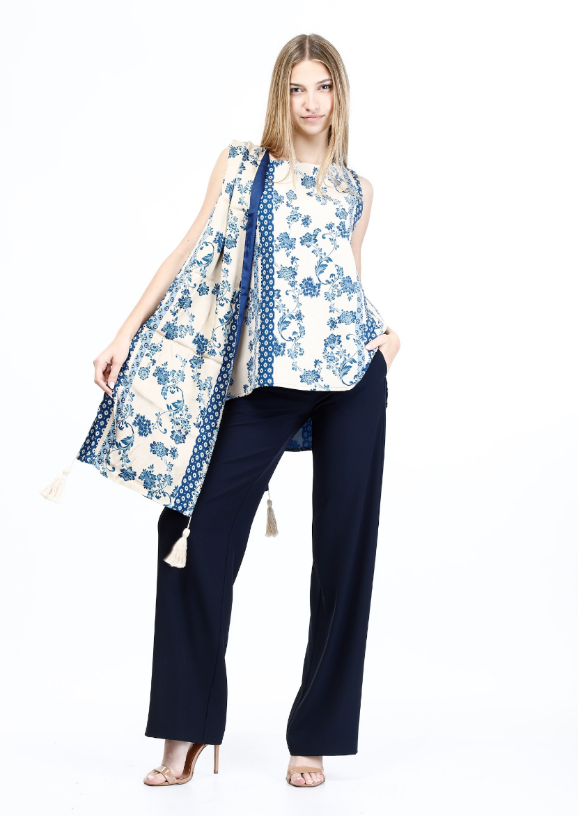 Immagine di Top fantasia natura patchwork