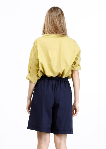Immagine di Camicia con nodo in mussola di cotone