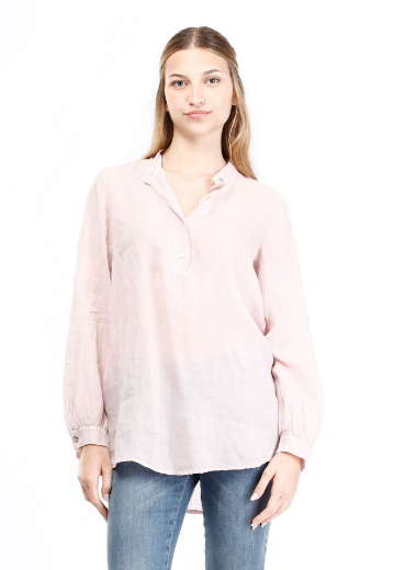 Immagine di Camicia collo coreano con bottoncini