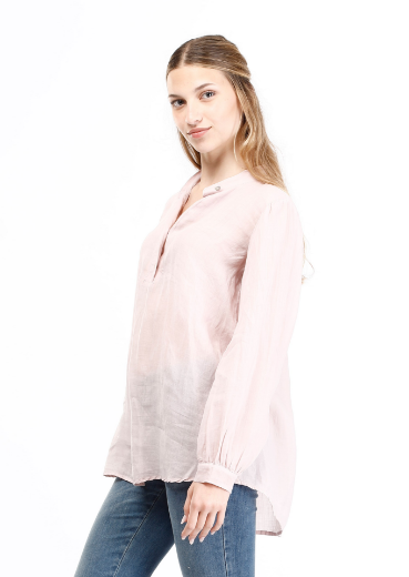Immagine di Camicia collo coreano con bottoncini