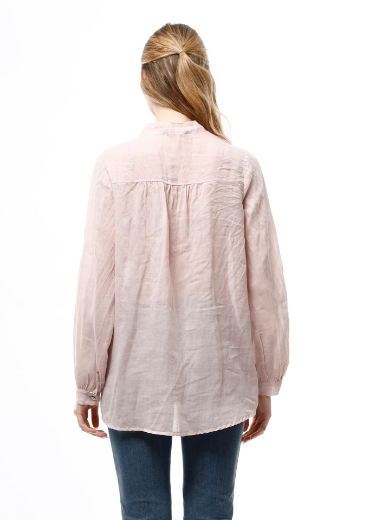 Immagine di Camicia collo coreano con bottoncini