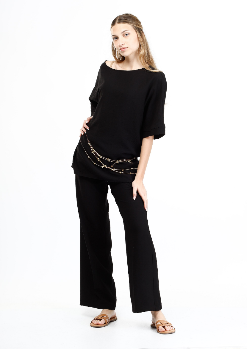 Immagine di Blusa girocollo mezza manica