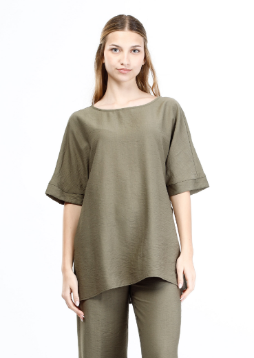 Immagine di Blusa girocollo mezza manica
