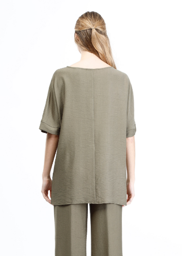 Immagine di Blusa girocollo mezza manica