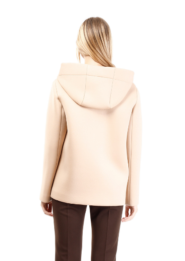Immagine di Giaccone  corto neoprene con cappuccio