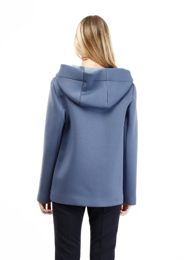 Immagine di Giaccone  corto neoprene con cappuccio