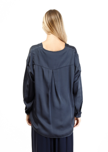 Immagine di Blusa scollo v polso con spazzolino