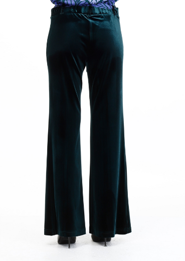 Immagine di Pantalone velluto con fusciacca stampata Liberty