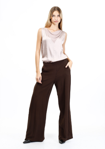 Immagine di Pantalone in crepe con tasche