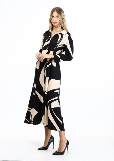 Immagine di Abito  lungo in cady fantasia