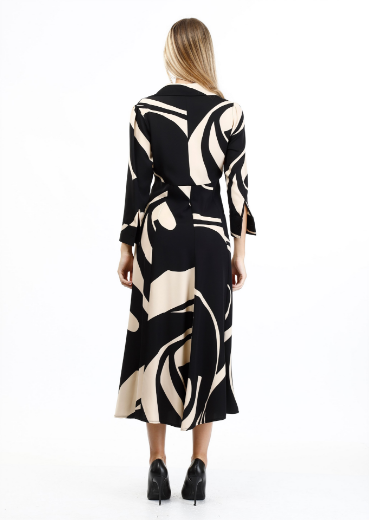 Immagine di Abito  lungo in cady fantasia