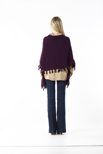 Immagine di Poncho  con frange