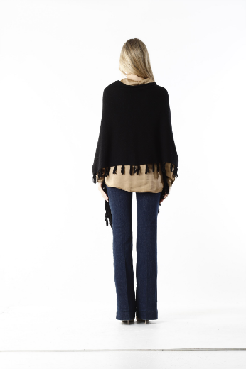 Immagine di Poncho  con frange