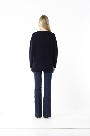 Immagine di Maglia over con spacchi