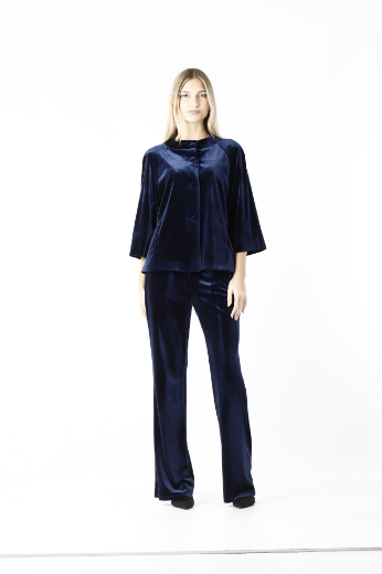 Immagine di Giacca corta collo jaqueline velluto