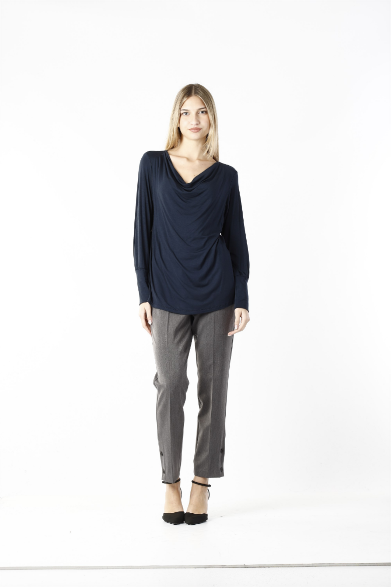 Immagine di Maglia scollo pellicano in jersey