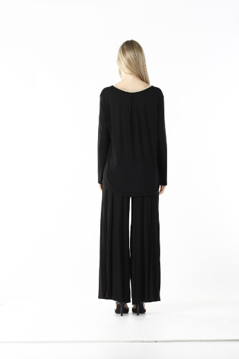 Immagine di Maglia scollo v con bordo lurex