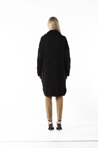 Immagine di Cardigan lungo sciallatpcon frange