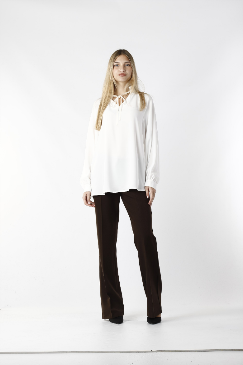 Immagine di Blusa  con collo arricciato