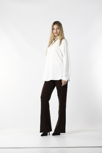 Immagine di Blusa  con collo arricciato