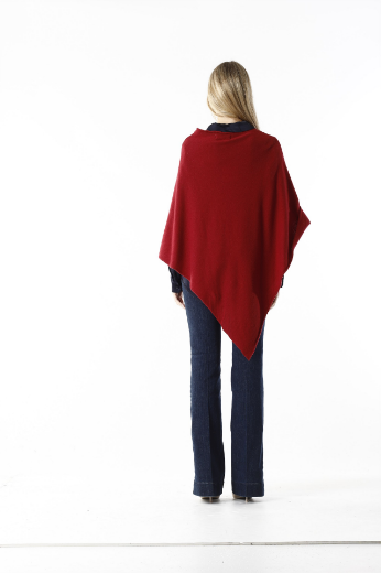 Immagine di Poncho   in maglia rasata