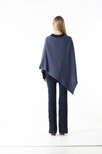 Immagine di Poncho   in maglia rasata