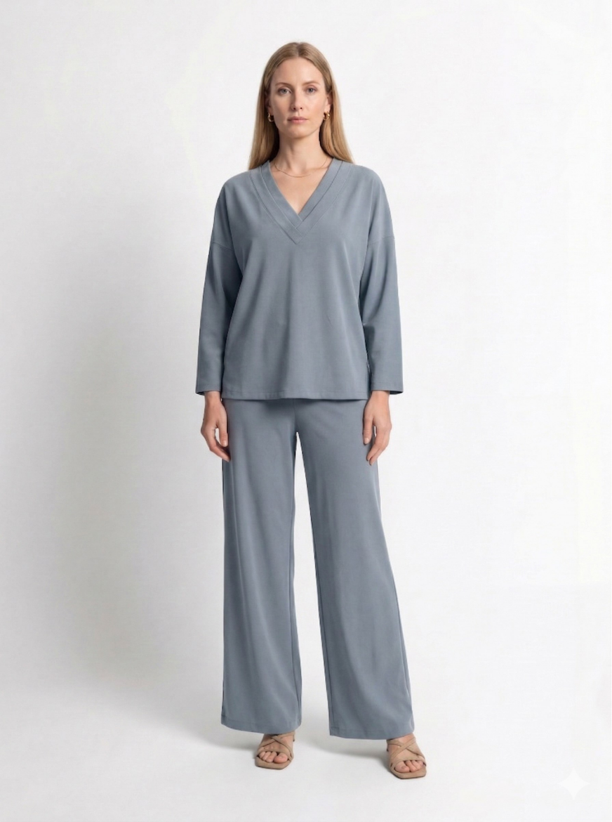 Immagine di Pantalone jersey con elastico + tasche