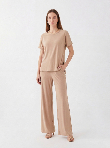 Immagine di Blusa girocollo con spacchi