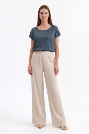 Immagine di Blusa slim manica scivolata