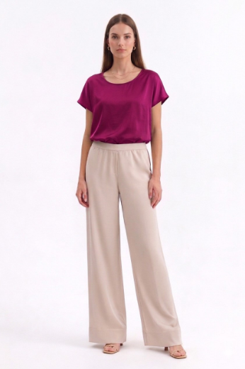 Immagine di Blusa slim manica scivolata