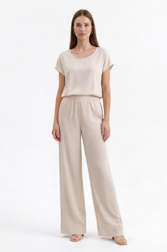 Immagine di Blusa slim manica scivolata