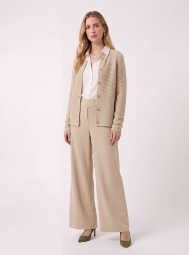 Immagine di Cardigan  punto riso con borroni