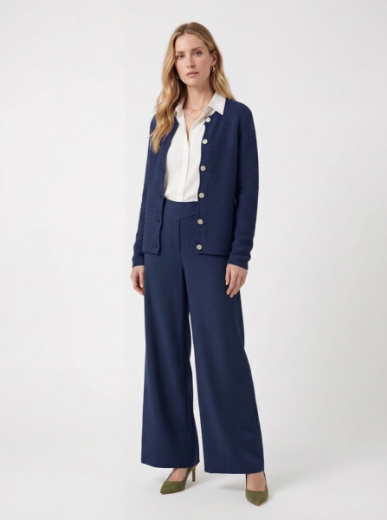 Immagine di Cardigan  punto riso con borroni