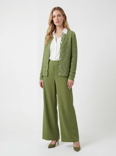 Immagine di Cardigan  punto riso con borroni