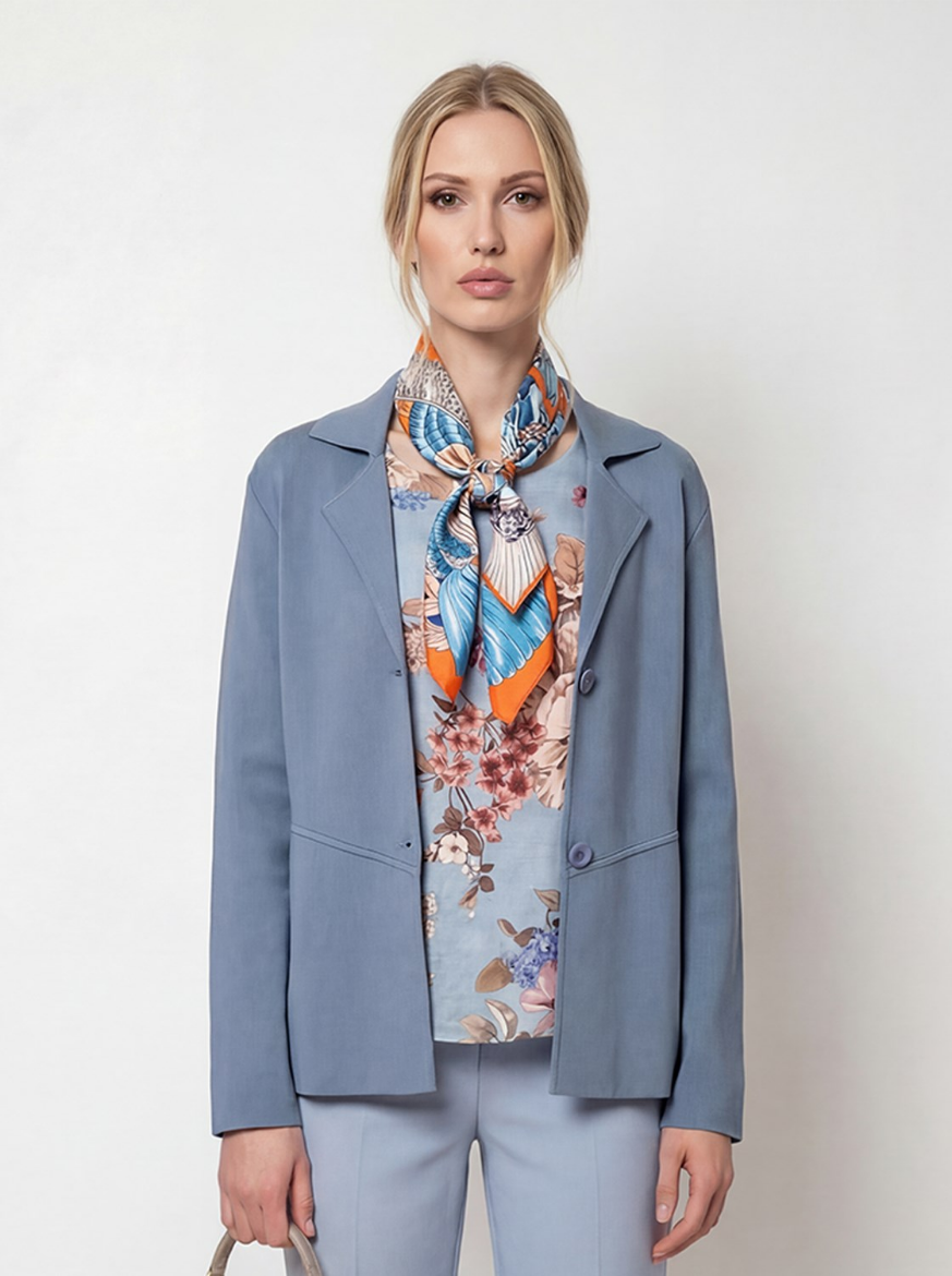 Immagine di Foulard quadrato fantasia