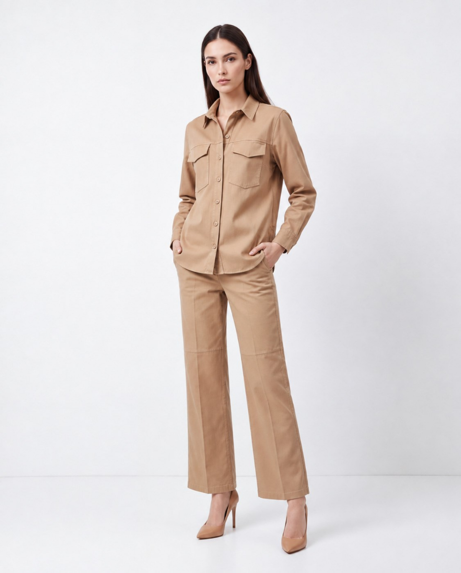 Immagine di Pantalone dritto tasche e passanti