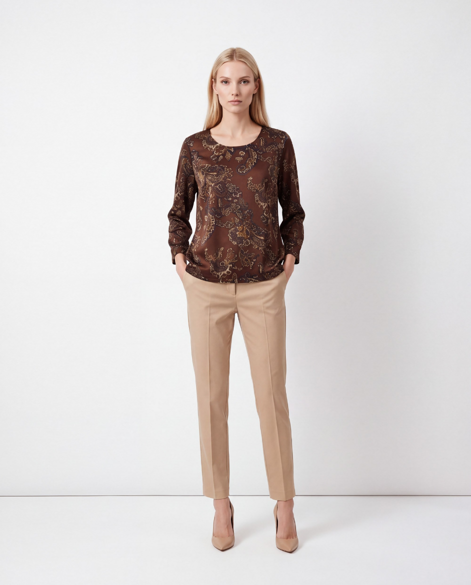 Immagine di Blusa stampa arabesque