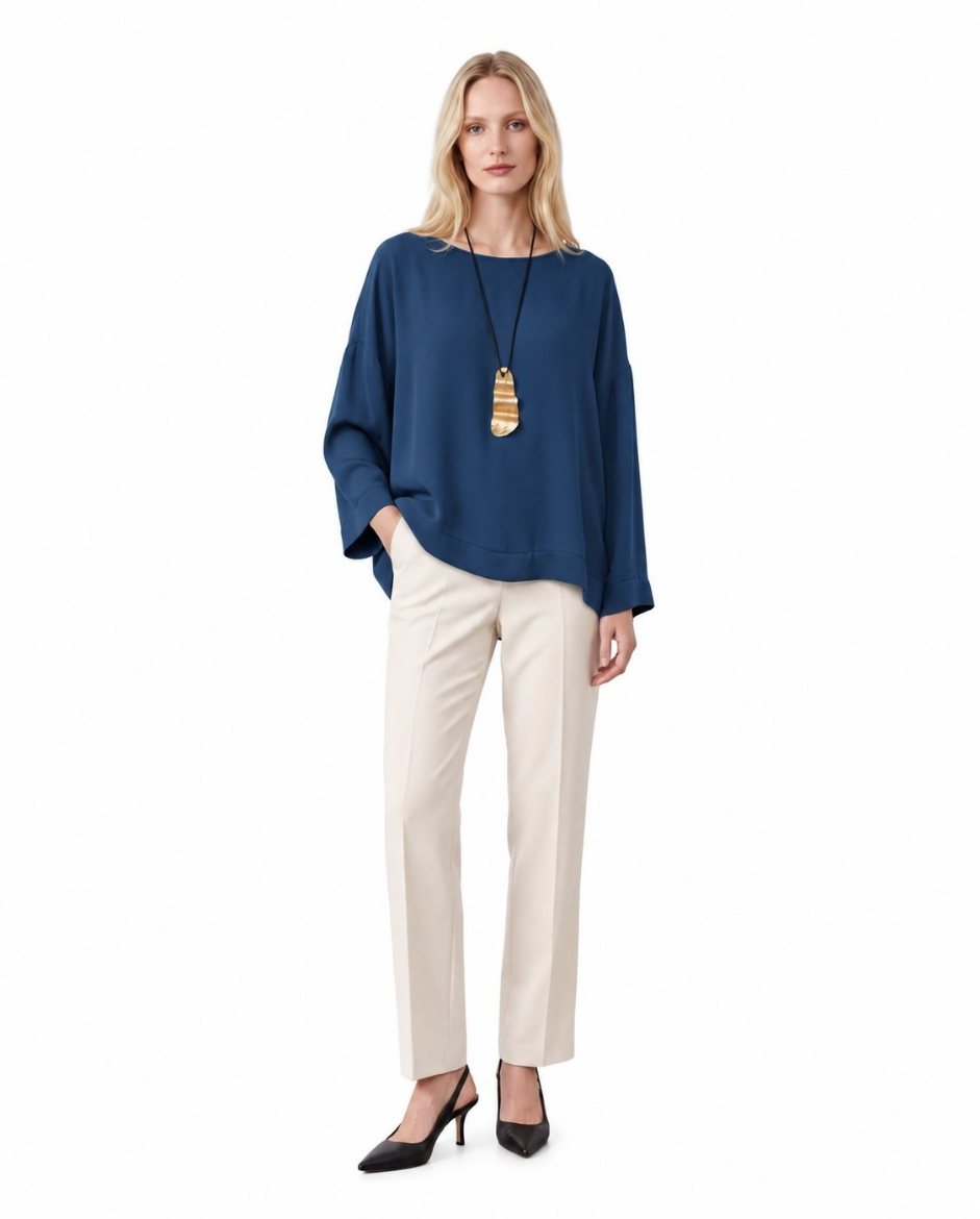 Immagine di Blusa over con spacchi